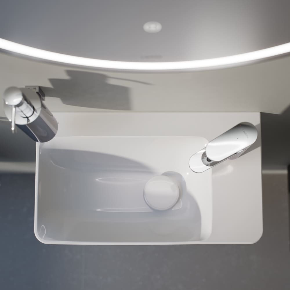 Washbasin complements White SHOWER ACCESSORIES H8981880000001 LAUFEN