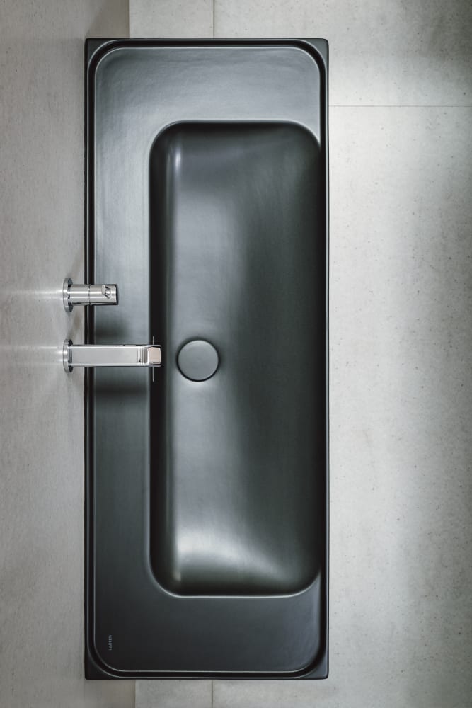 Wall-hung washbasins White MEDA H8141110001041 LAUFEN