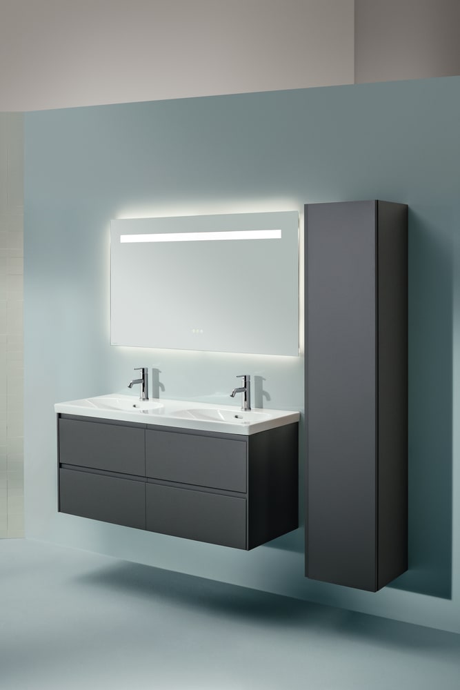 Wall-hung washbasins White LUA H8140810001041 LAUFEN