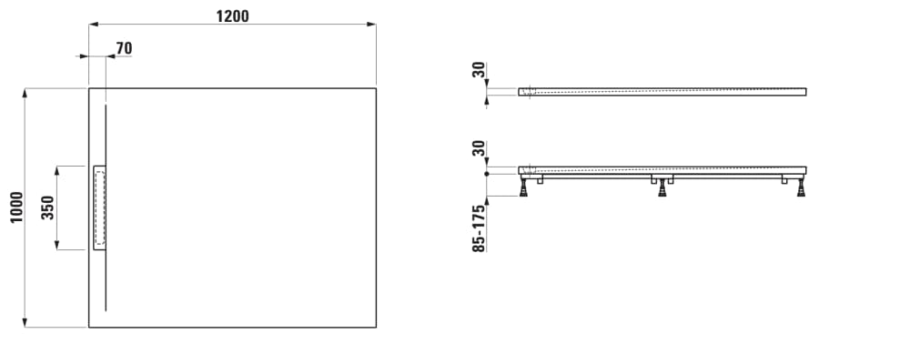 Esquema de cotas