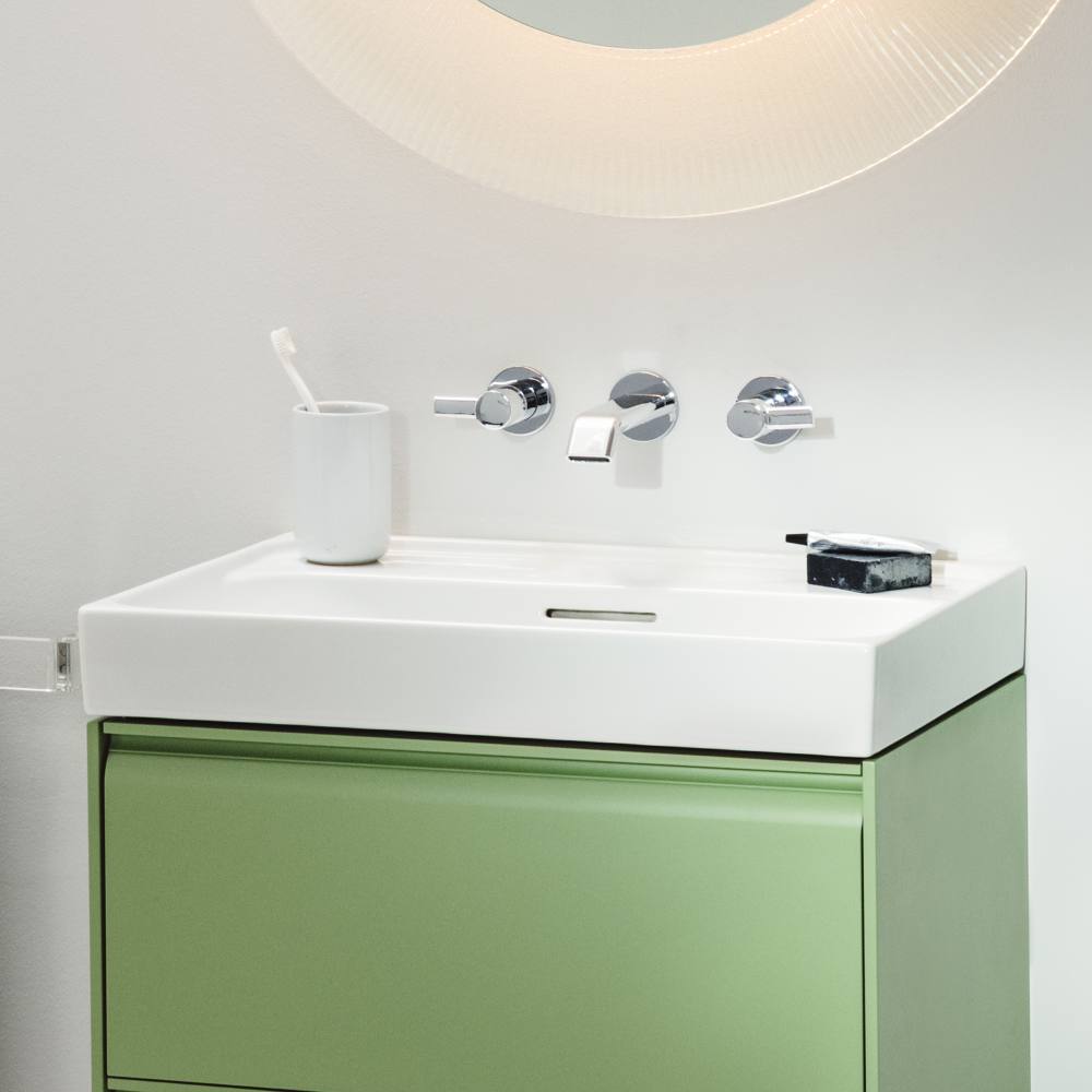 Wall-hung washbasins White MEDA H8101130001091 LAUFEN