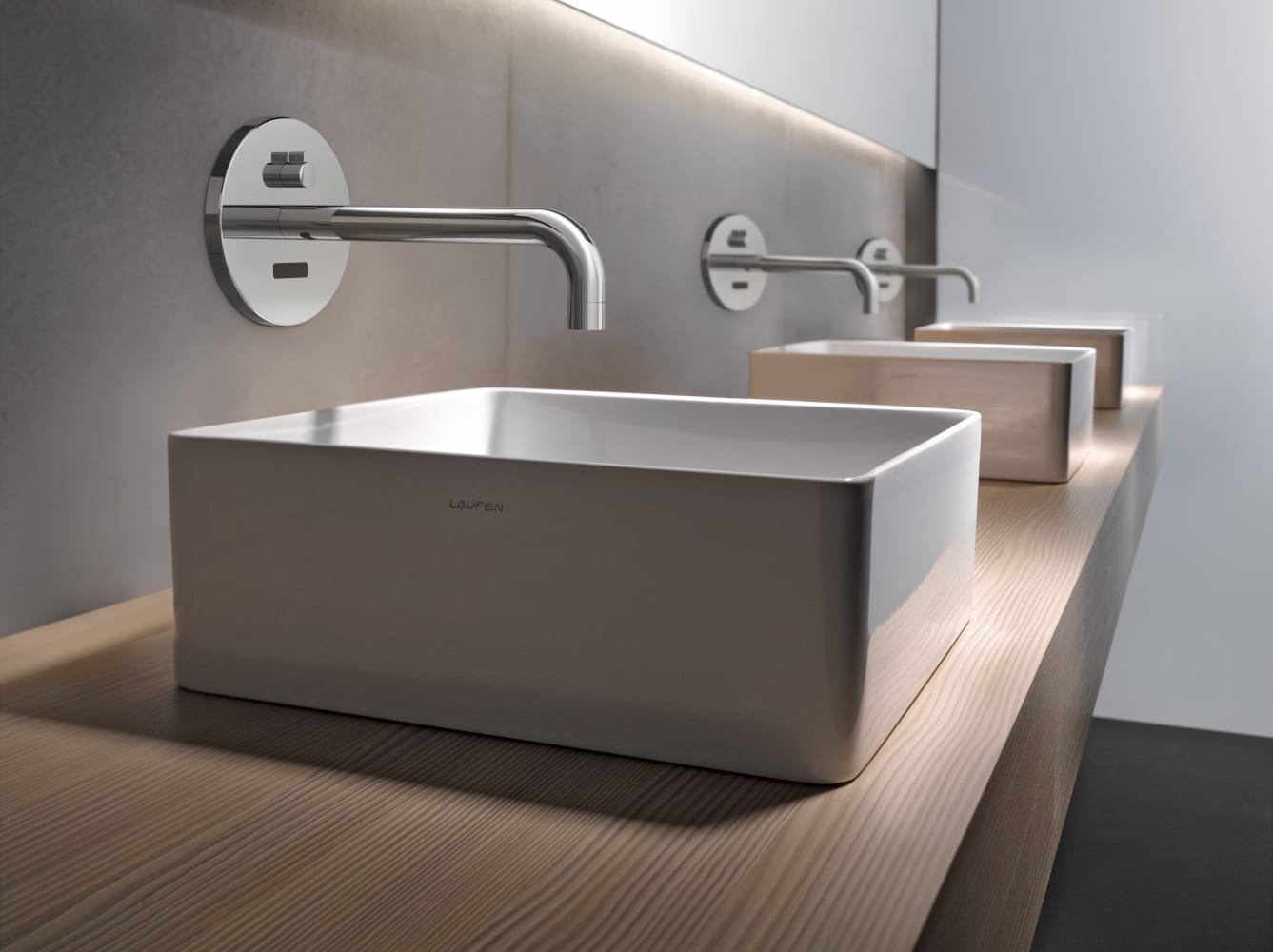 Basin faucets no colour TWINTRONIC HF707023100060 LAUFEN