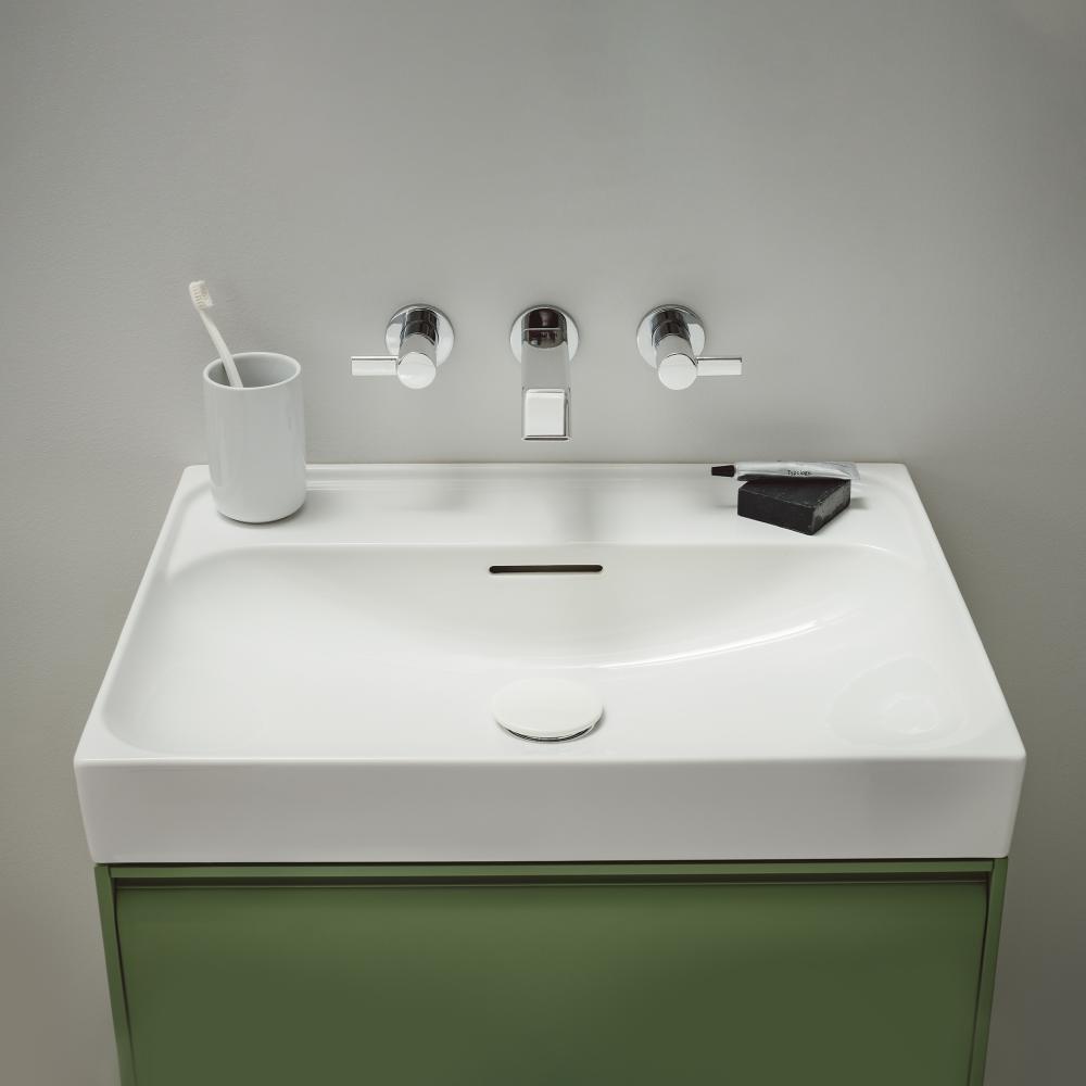 Wall-hung washbasins White MEDA H8101130001091 LAUFEN