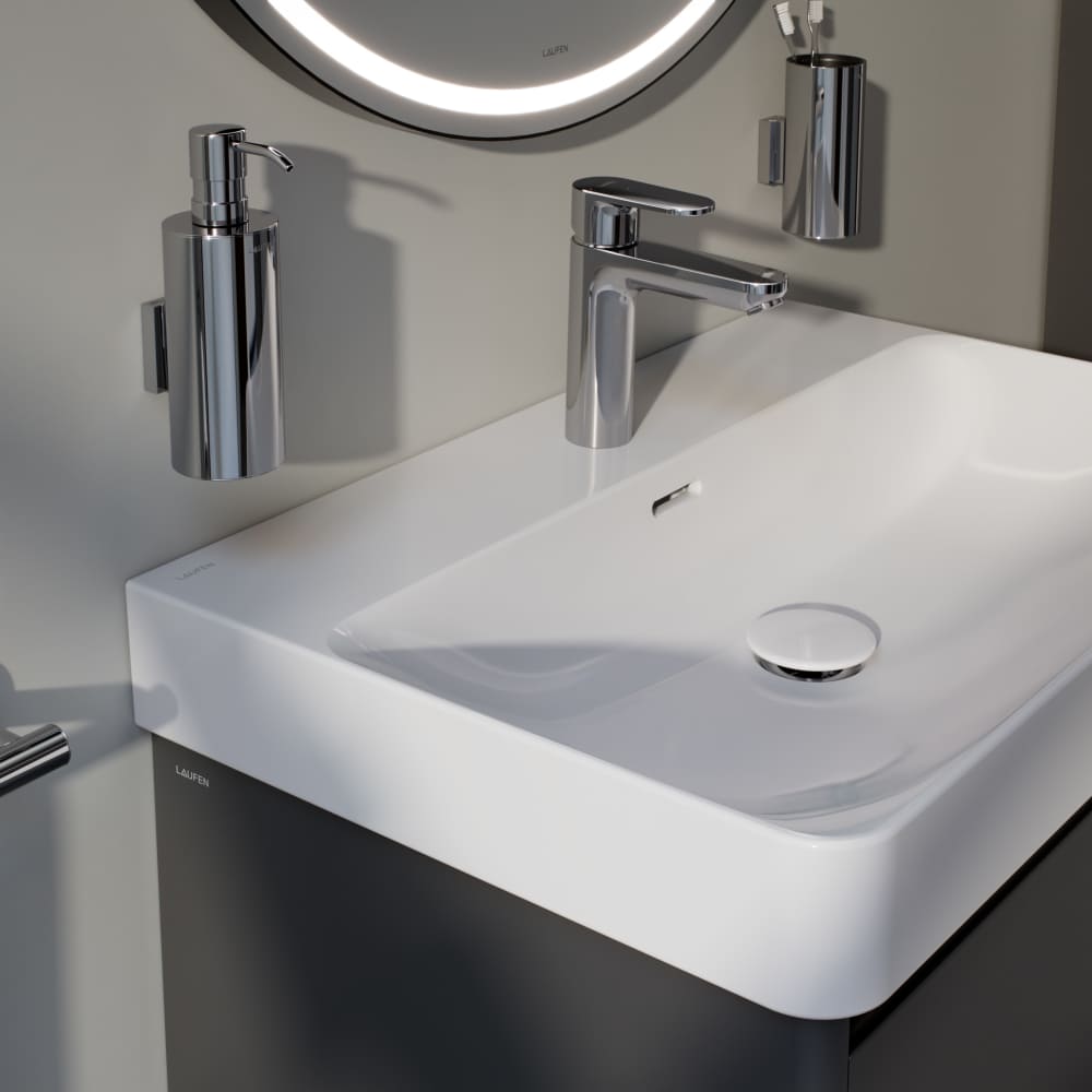 Washbasin complements White SHOWER ACCESSORIES H8981880000001 LAUFEN