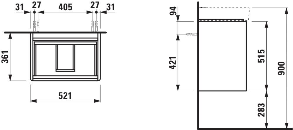 Esquema de cotas