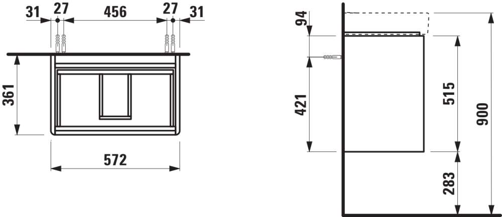 Esquema de cotas