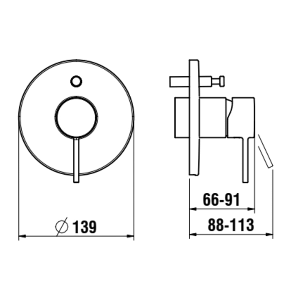 Esquema de cotas
