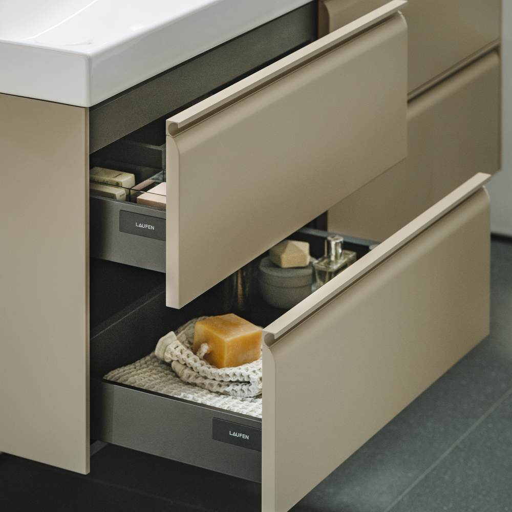 Wall-hung washbasins White MEDA H8141120001041 LAUFEN
