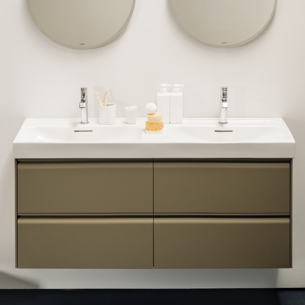 Wall-hung washbasins White MEDA H8141120001111 LAUFEN
