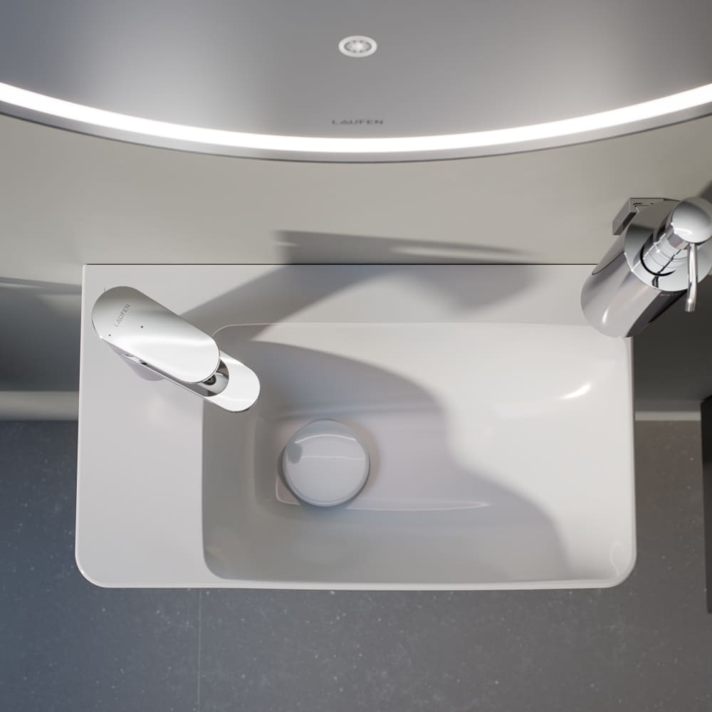 Washbasin complements White SHOWER ACCESSORIES H8981880000001 LAUFEN