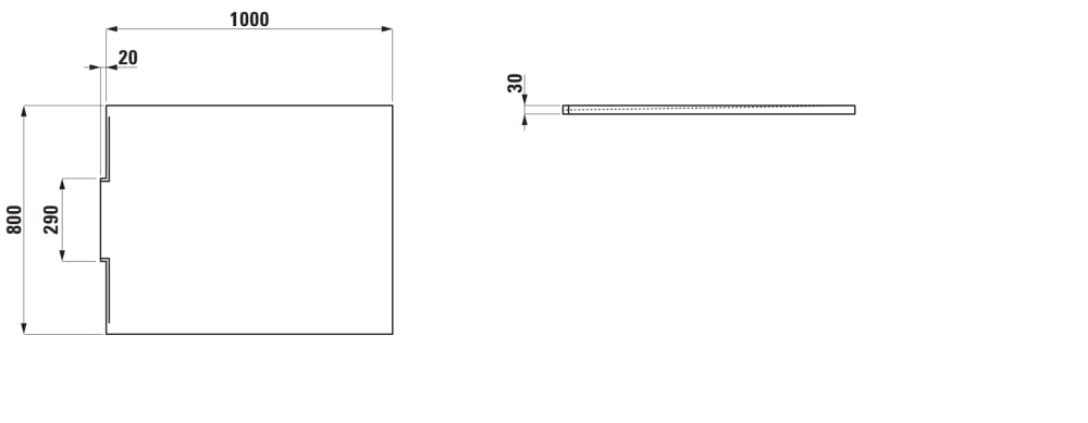 Esquema de cotas