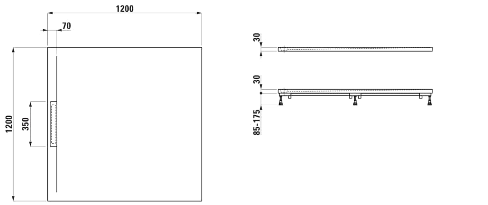 Esquema de cotas