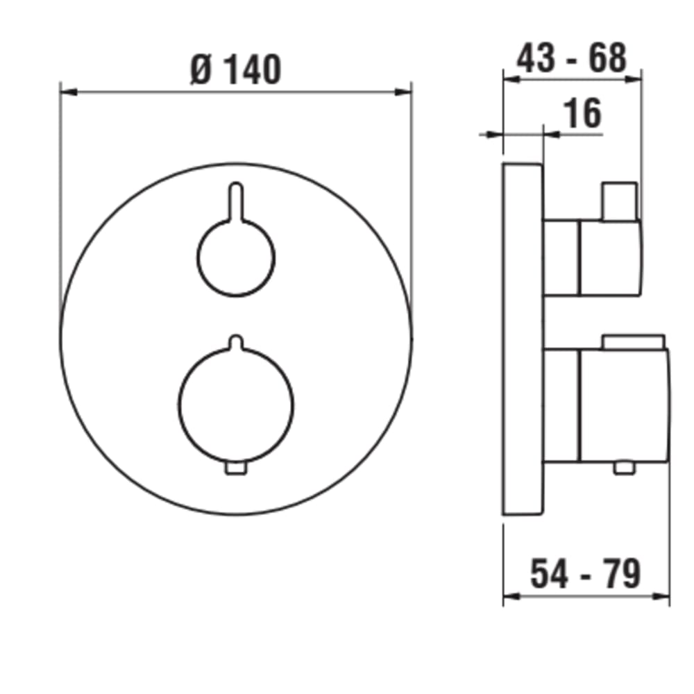 Esquema de cotas