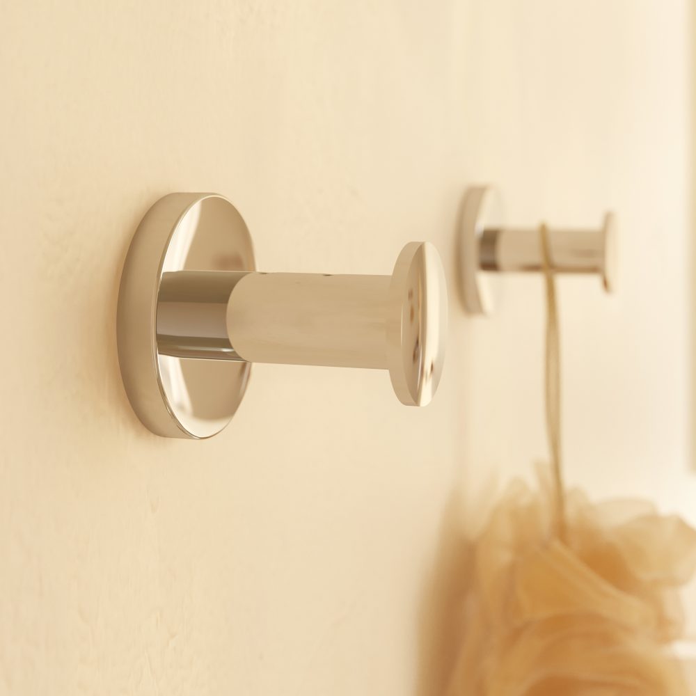 Towel hooks Chromed NIARA H3810630040001 LAUFEN