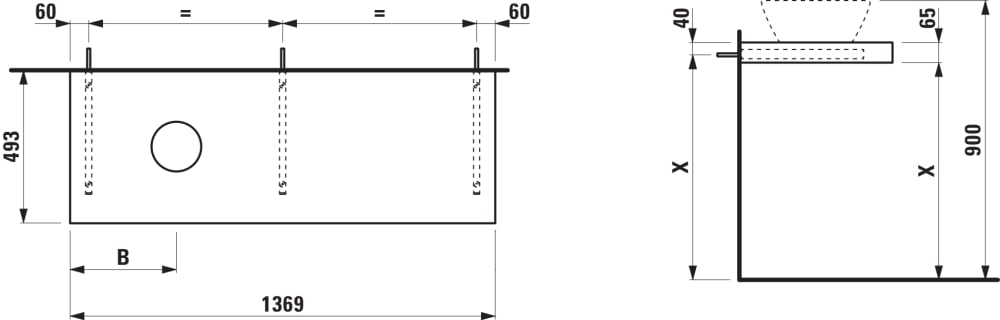 Esquema de cotas