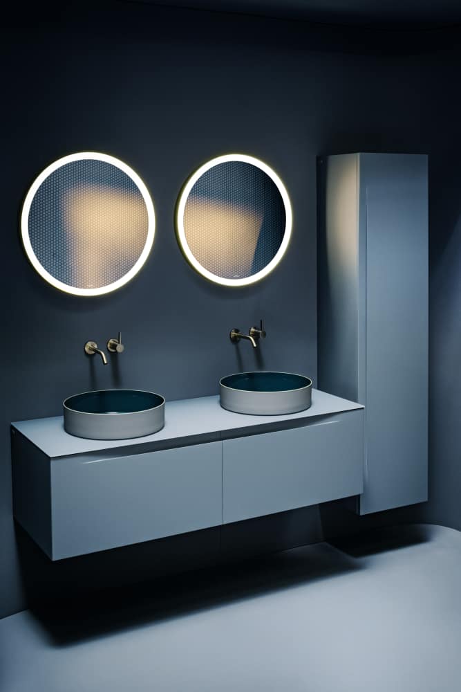 Washbasin bowls Petrol TRICOLOR H512TC4T971121 LAUFEN