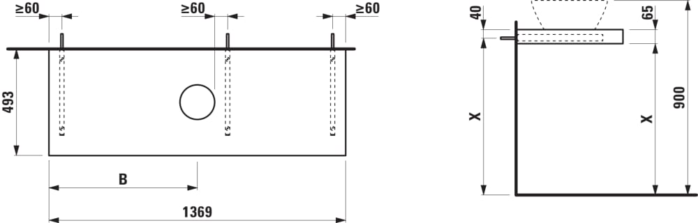 Esquema de cotas