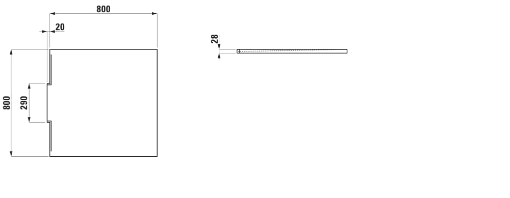 Esquema de cotas