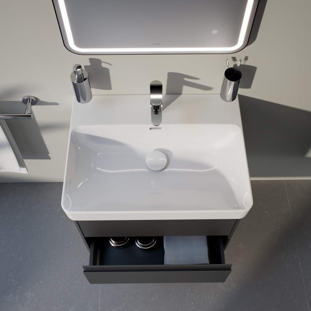 Washbasin complements White SHOWER ACCESSORIES H8981880000001 LAUFEN