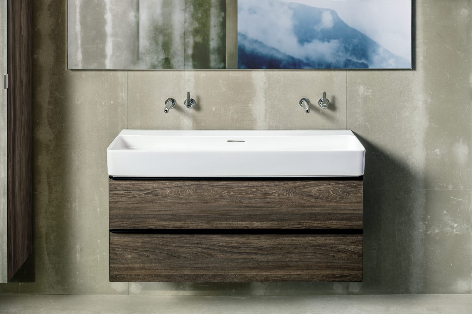 Wall-hung washbasins White VAL H8102890001041 LAUFEN