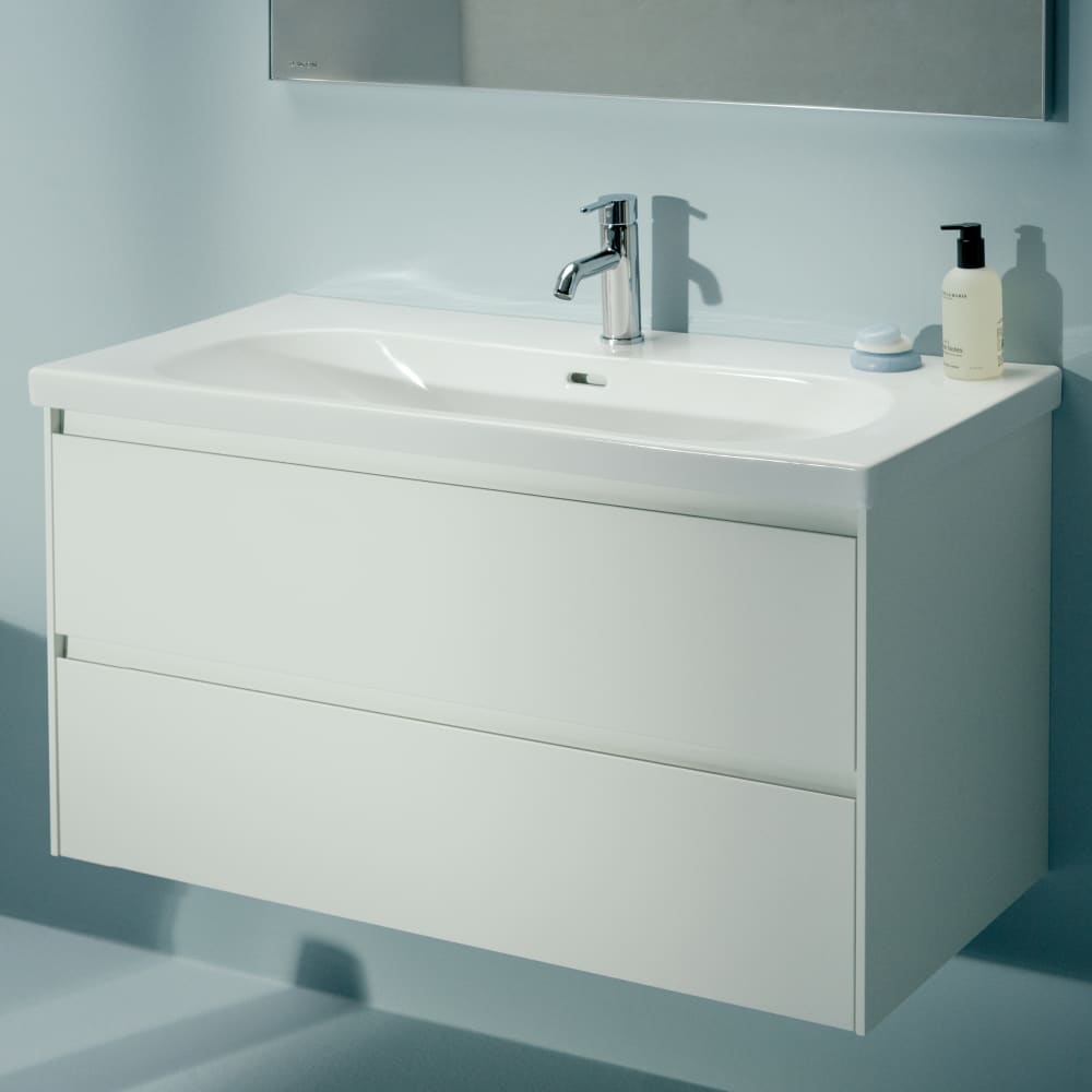 Wall-hung washbasins White LUA H8100870001041 LAUFEN