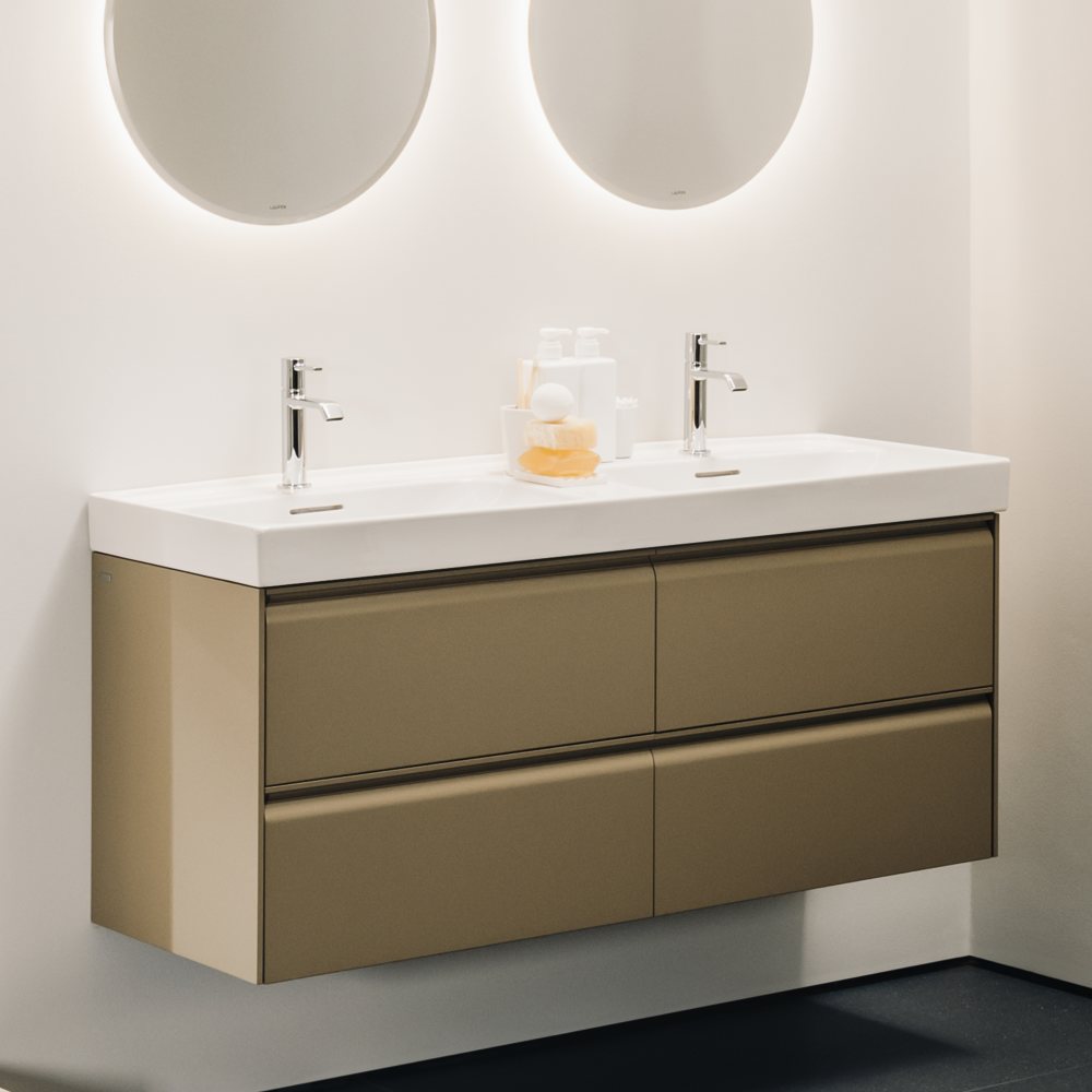 Wall-hung washbasins White MEDA H8141120001041 LAUFEN