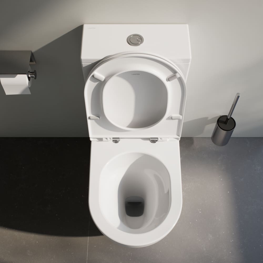 Floorstanding WCs, close-coupled White PRO X H8248610000001 LAUFEN