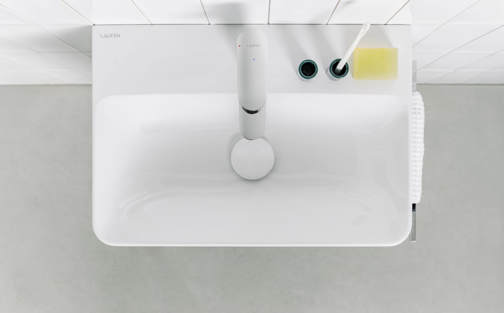 Towel holders Chromed LANI H4931200040001 LAUFEN