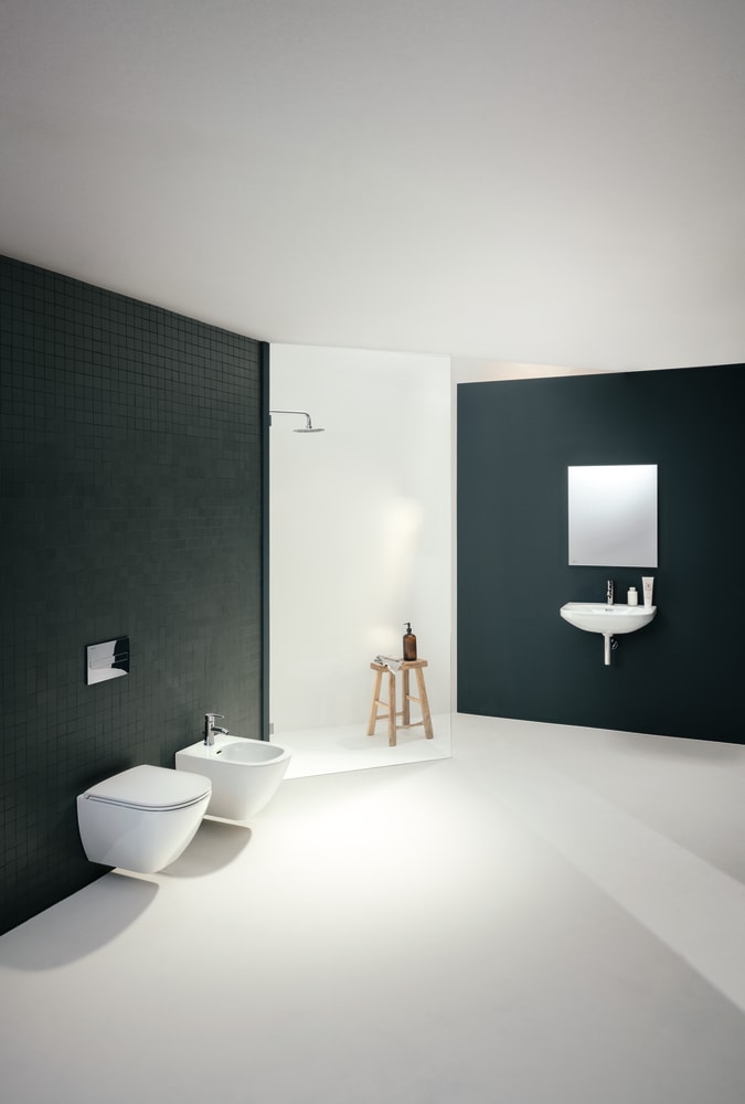 Wall-hung bidets White LUA H8300810003021 LAUFEN