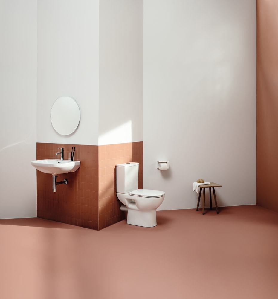 Wall-hung washbasins White LUA H8110810001041 LAUFEN