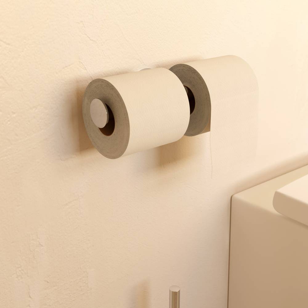 WC paper holders Chromed NIARA H3840620040011 LAUFEN