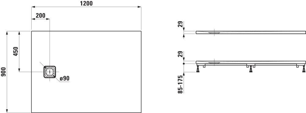 Esquema de cotas