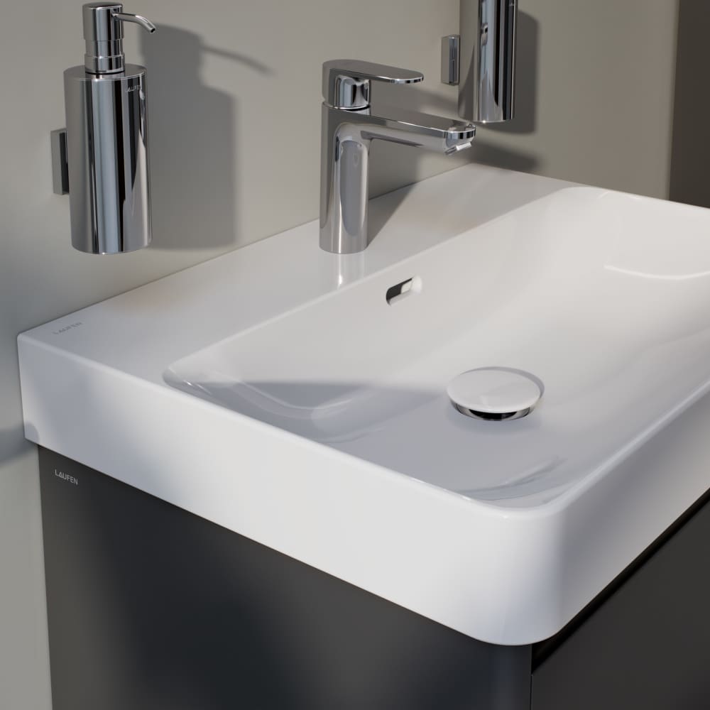 Washbasin complements White SHOWER ACCESSORIES H8981880000001 LAUFEN