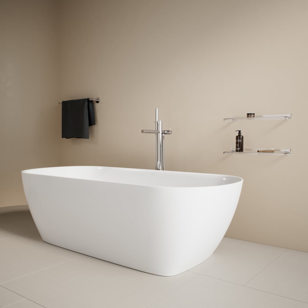 Bath faucets no colour TWINPLUS SLIM HF505481100000 LAUFEN