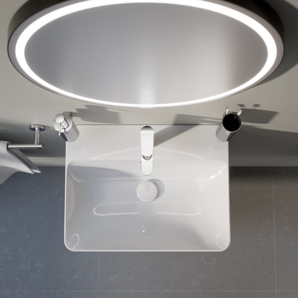 Washbasin complements White SHOWER ACCESSORIES H8981880000001 LAUFEN