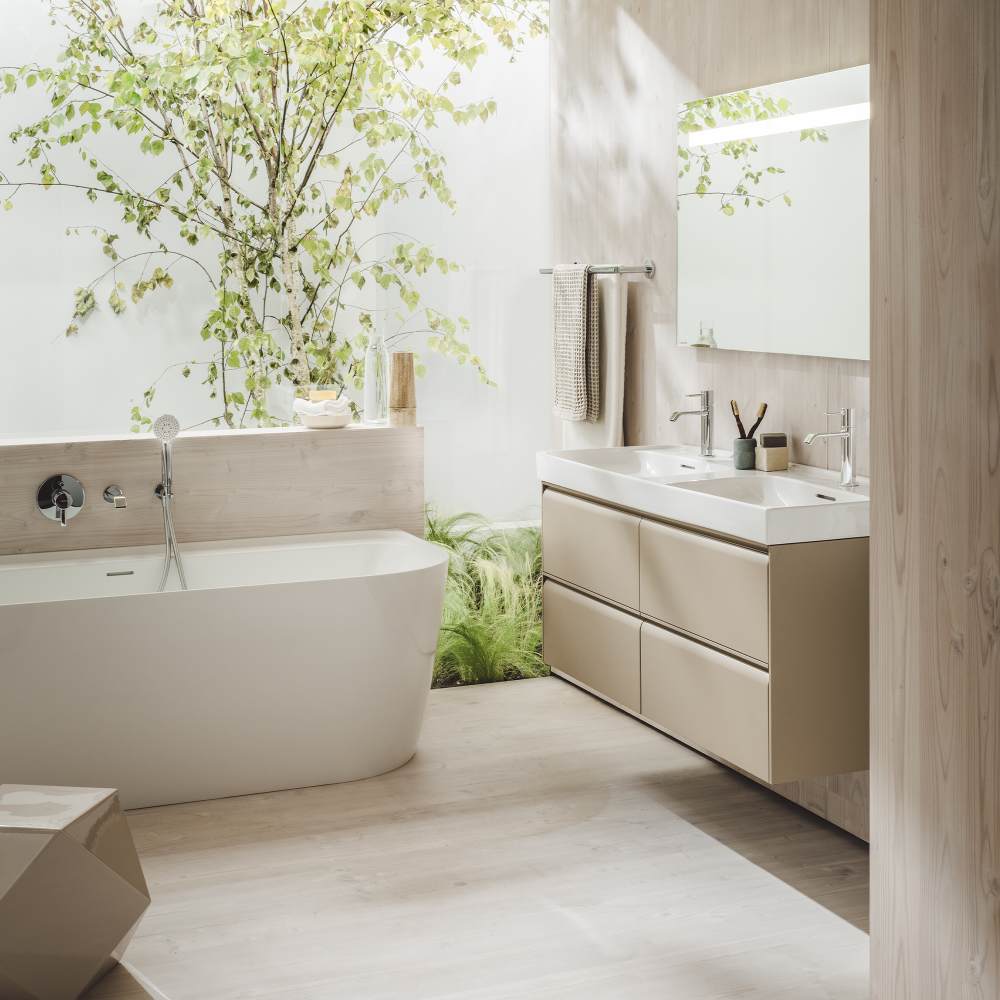 Wall-hung washbasins White MEDA H8141120001041 LAUFEN