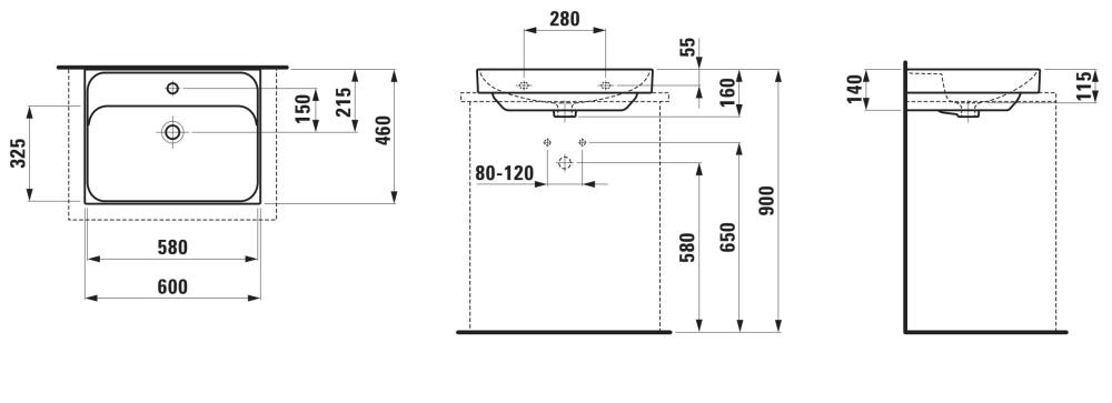 Esquema de cotas