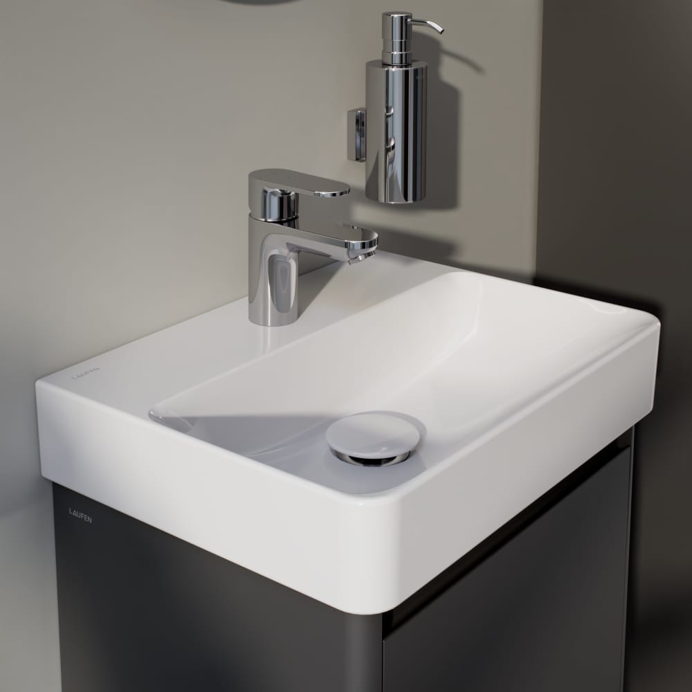 Washbasin complements White SHOWER ACCESSORIES H8981880000001 LAUFEN