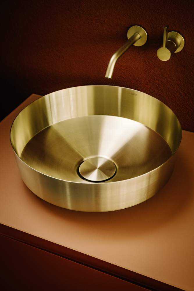 Washbasin bowls Copper brushed RIVO H512RO41531121 LAUFEN