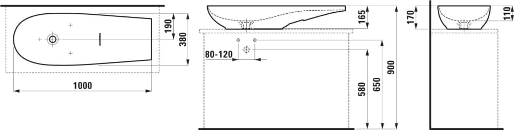 Esquema de cotas