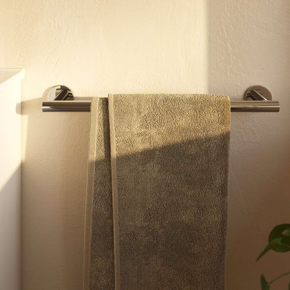 Towel holders Chromed NIARA H3810610040001 LAUFEN