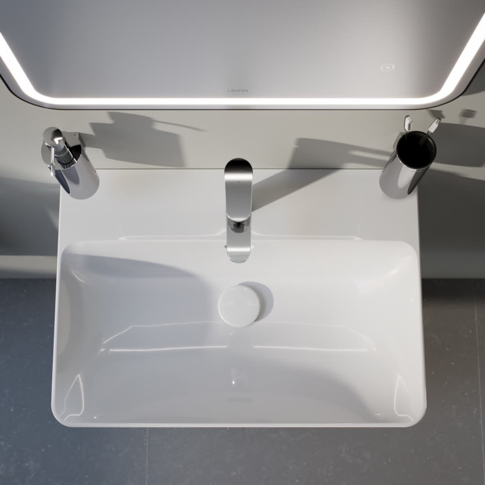 Washbasin complements White SHOWER ACCESSORIES H8981880000001 LAUFEN