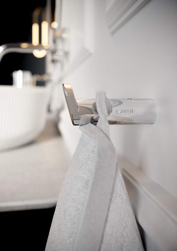 Towel hooks Chromed HALI H3811730040001 LAUFEN