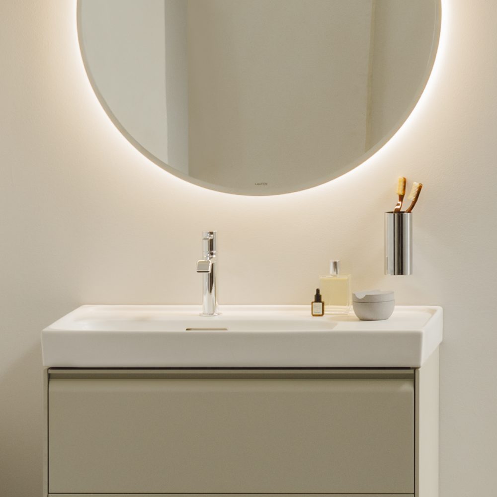 Wall-hung washbasins White MEDA H8171160001041 LAUFEN