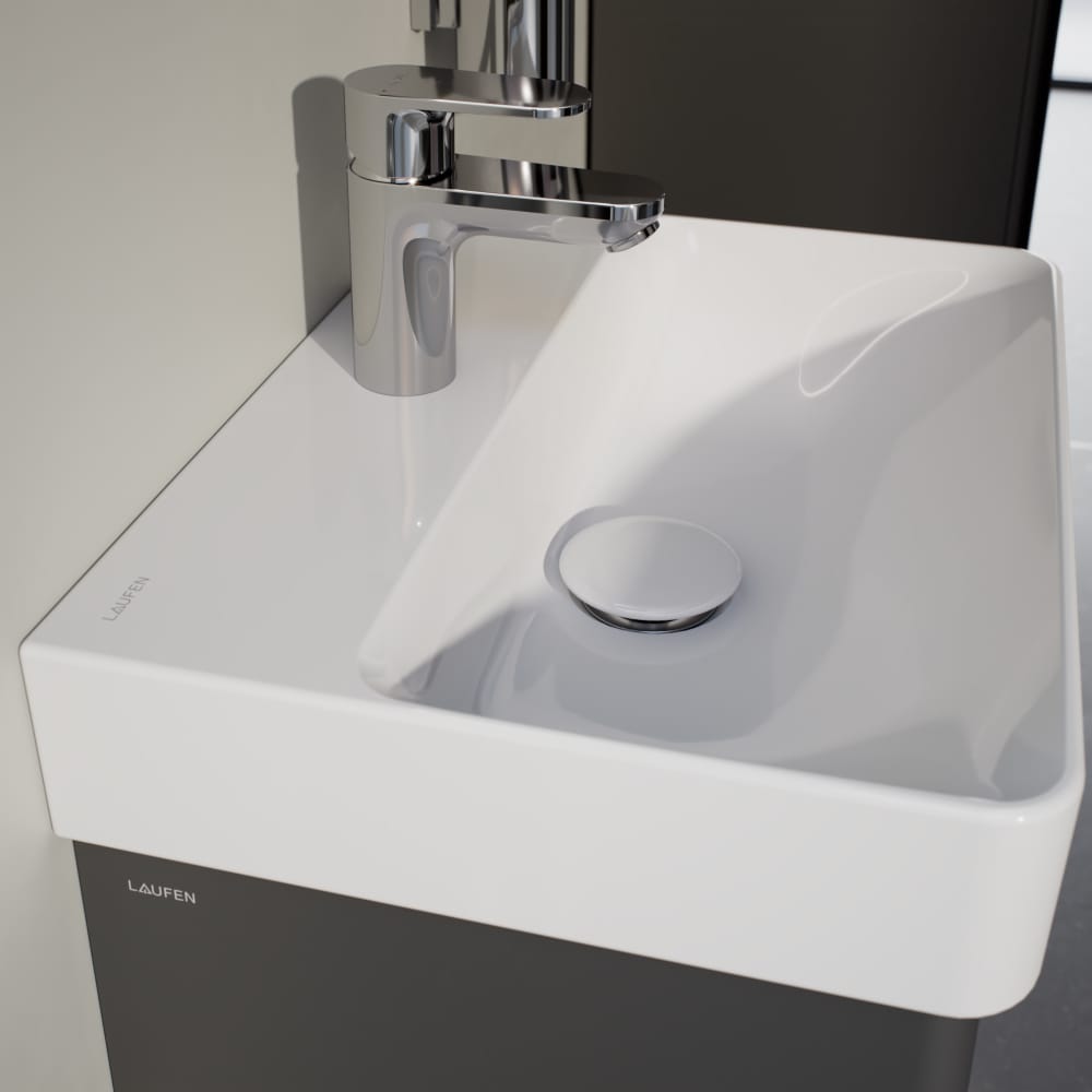 Washbasin complements White SHOWER ACCESSORIES H8981880000001 LAUFEN