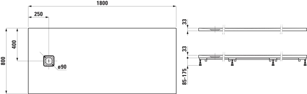 Esquema de cotas