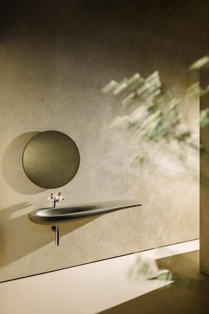 Wall-hung washbasins White LCC (LAUFEN Clean Coat) ILBAGNOALESSI H8149714001041 LAUFEN