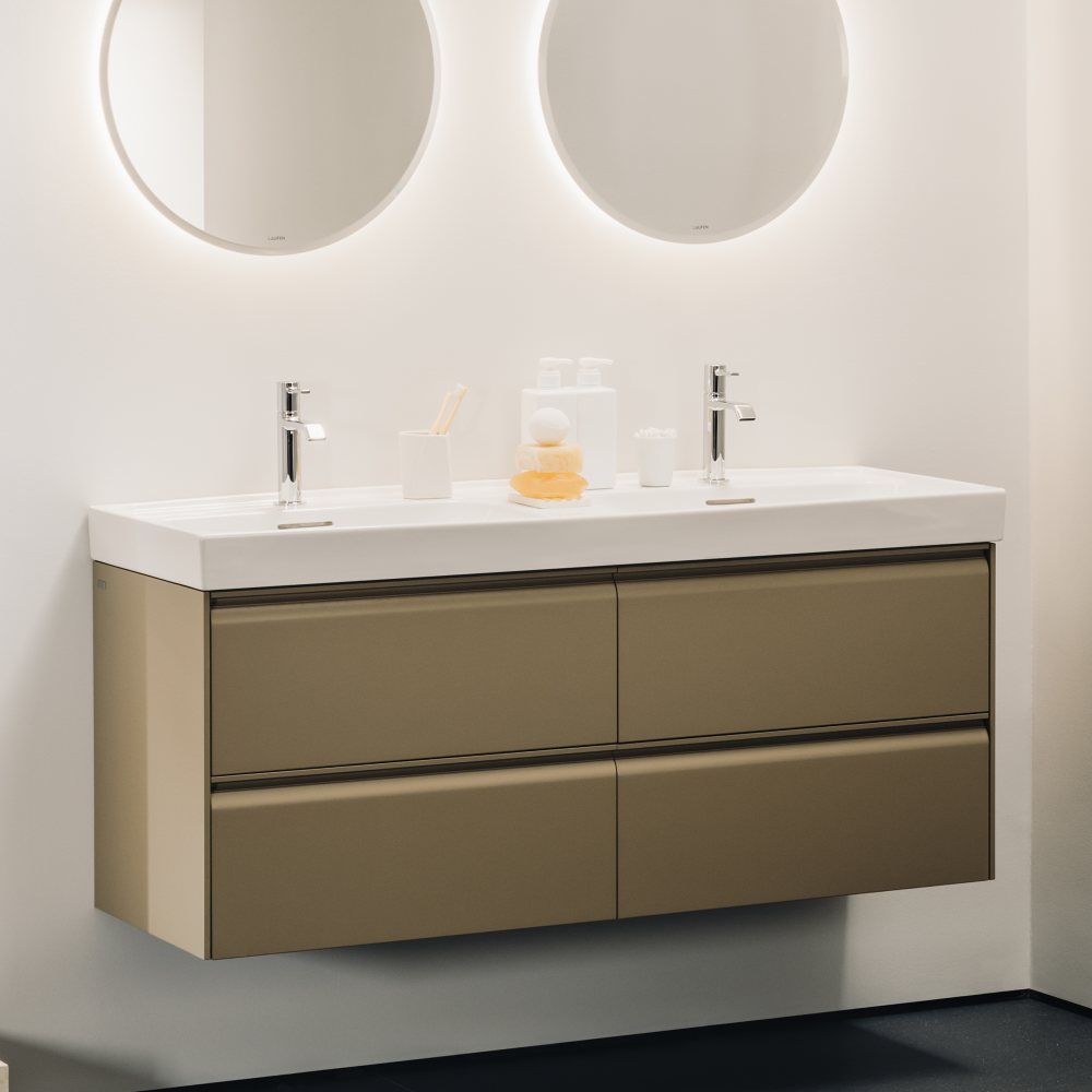 Wall-hung washbasins White MEDA H8141120001041 LAUFEN