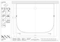 Cut template