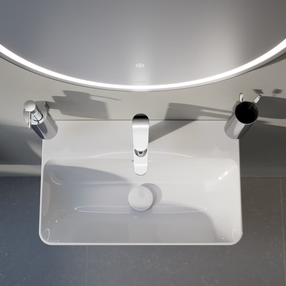 Washbasin complements White SHOWER ACCESSORIES H8981880000001 LAUFEN